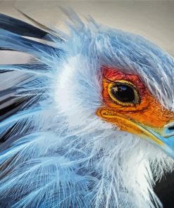 Aesthetic Bird Portrait Diamond Painting