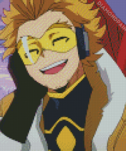 Aesthetic Hawks My Hero Academia Diamond Painting