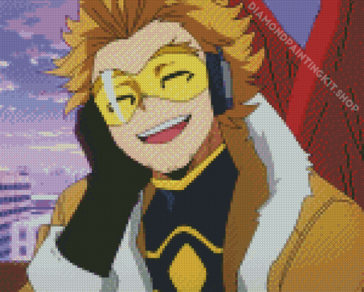 Aesthetic Hawks My Hero Academia Diamond Painting