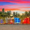 Aesthetic South Beach Diamond Painting