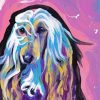 Afghan Hound Dog Art Diamond Painting