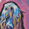 Afghan Hound Dog Art Diamond Painting