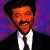 Anil Kapoor Caricature Art Diamond Painting