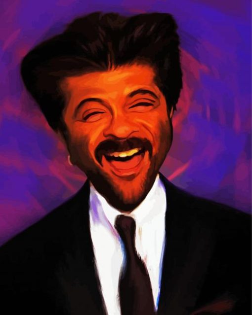 Anil Kapoor Caricature Art Diamond Painting