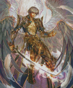 Anime Male Angel Diamond Painting