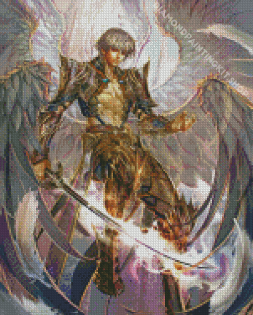 Anime Male Angel Diamond Painting