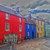 Anstruther Houses Diamond Painting