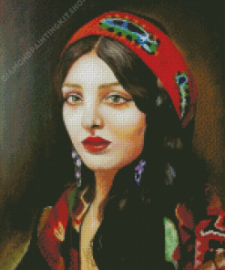 Arab Girl Diamond Painting