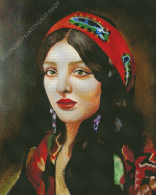 Arab Girl Diamond Painting