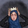 Arab Girl Queen Diamond Painting