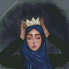 Arab Girl Queen Diamond Painting