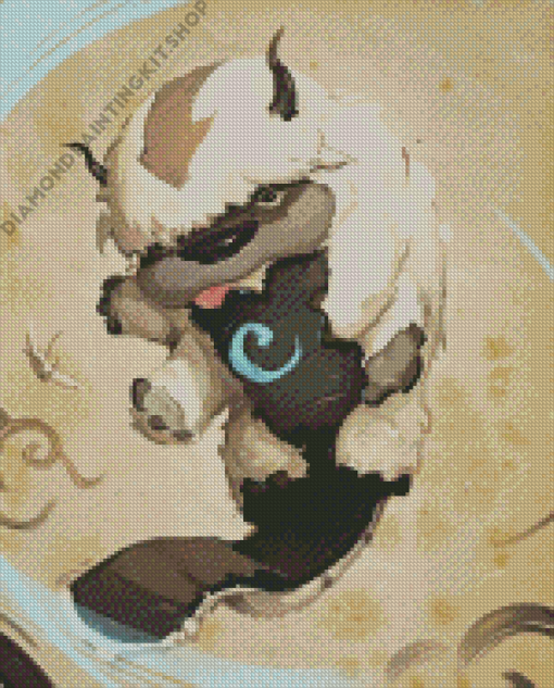 Avatar Appa Art Diamond Painting