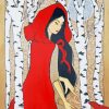 Beautiful Red Riding Hood Diamond Painting