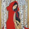 Beautiful Red Riding Hood Diamond Painting