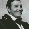 Black And White Rhett Butler Diamond Painting