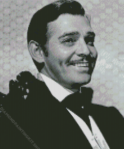 Black And White Rhett Butler Diamond Painting