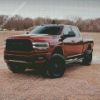 Brown Dodge Truck Diamond Painting