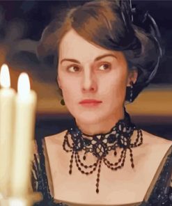 Classy Lady Mary Crawley Diamond Painting