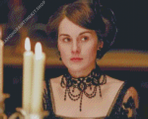 Classy Lady Mary Crawley Diamond Painting