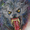 Cool American Werewolf Diamond Painting