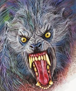 Cool American Werewolf Diamond Painting