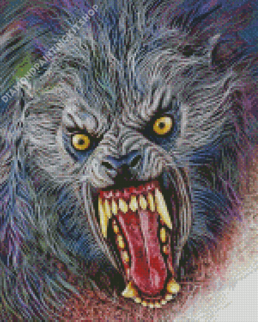 Cool American Werewolf Diamond Painting