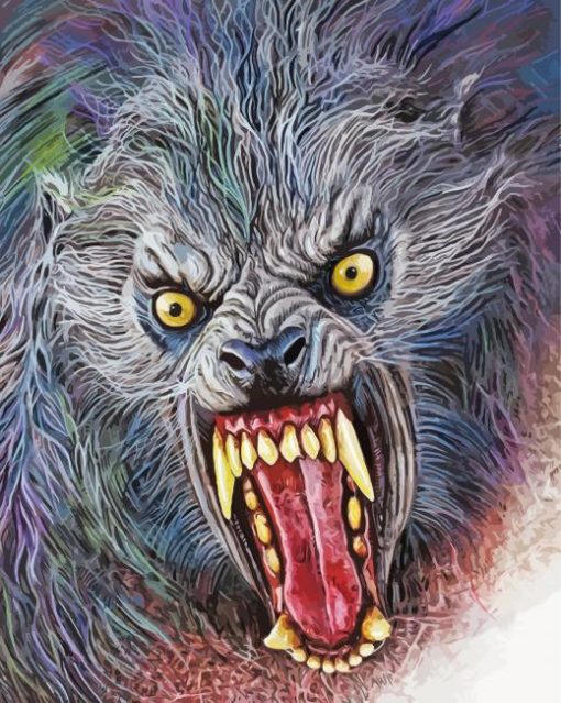 Cool American Werewolf Diamond Painting