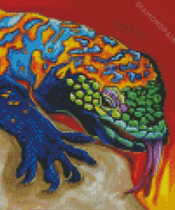 Cool Gila Monster Diamond Painting