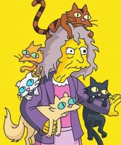 Crazy Cat Lady Diamond Painting