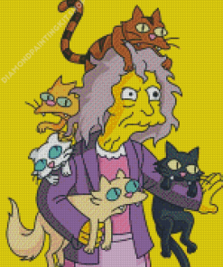 Crazy Cat Lady Diamond Painting