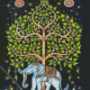 Elephant Tree Of Life Diamond Painting