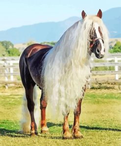 Forest Horse Diamond Painting