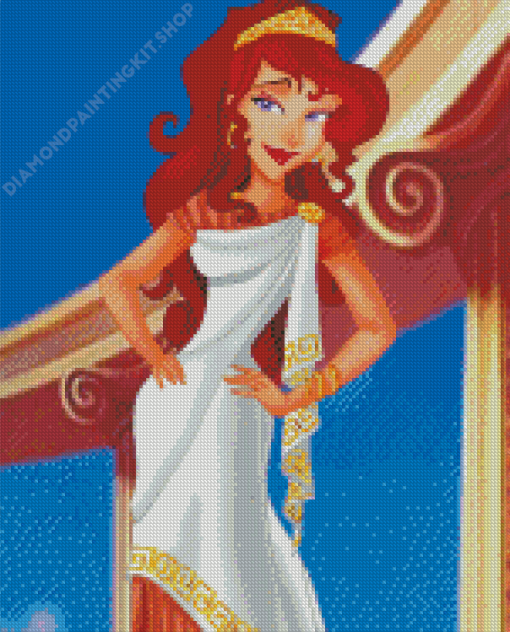 Greek Princess Megara Diamond Painting