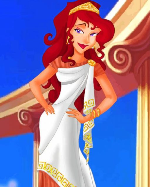 Greek Princess Megara Diamond Painting