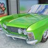 Green Classic 62 Buick Diamond Painting