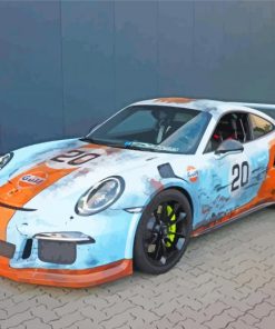 Gulf Porsche Diamond Painting