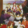 Hakuouki Anime Characters Diamond Painting