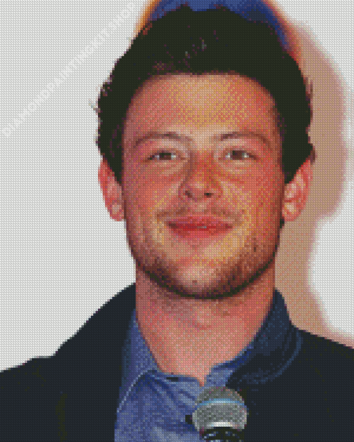 Handosme Cory Monteith Diamond Painting