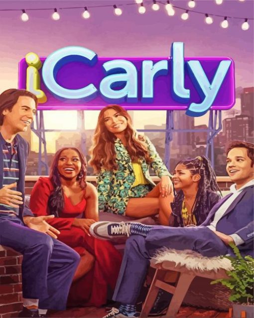 ICarly American Sitcom Poster Diamond Painting