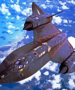 Lockheed Sr 71 Blackbird Diamond Painting