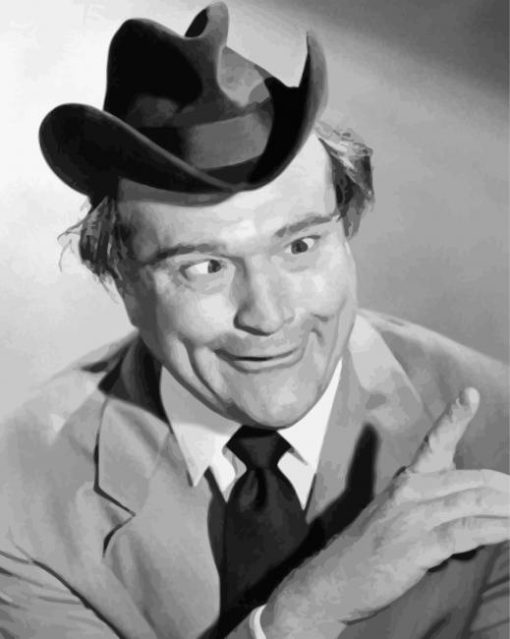 Monochrome Red Skelton Diamond Painting