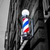 Monochrome Barber Poles Diamond Painting