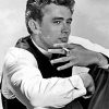 Monochrome Enigma Of James Dean Diamond Painting