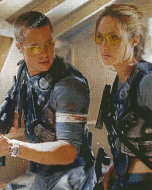 Mr And Mrs Smith Diamond Painting