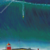 Nazare Portugal Poster Diamond Painting