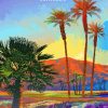 Palm Desert California Poster Art Diamond Painting