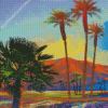 Palm Desert California Poster Art Diamond Painting