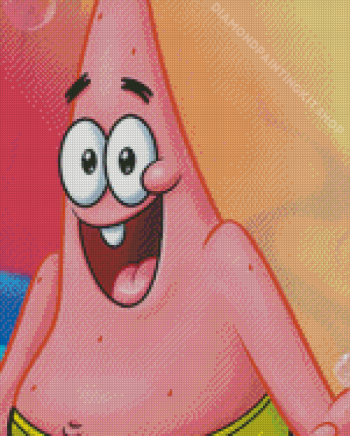 Patrick Star Diamond Painting