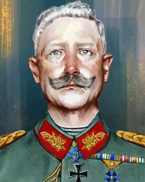 Portrait Kaiser Wilhelm II Diamond Painting