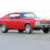 Red 1969 Chevelle Ss 396 Diamond Painting